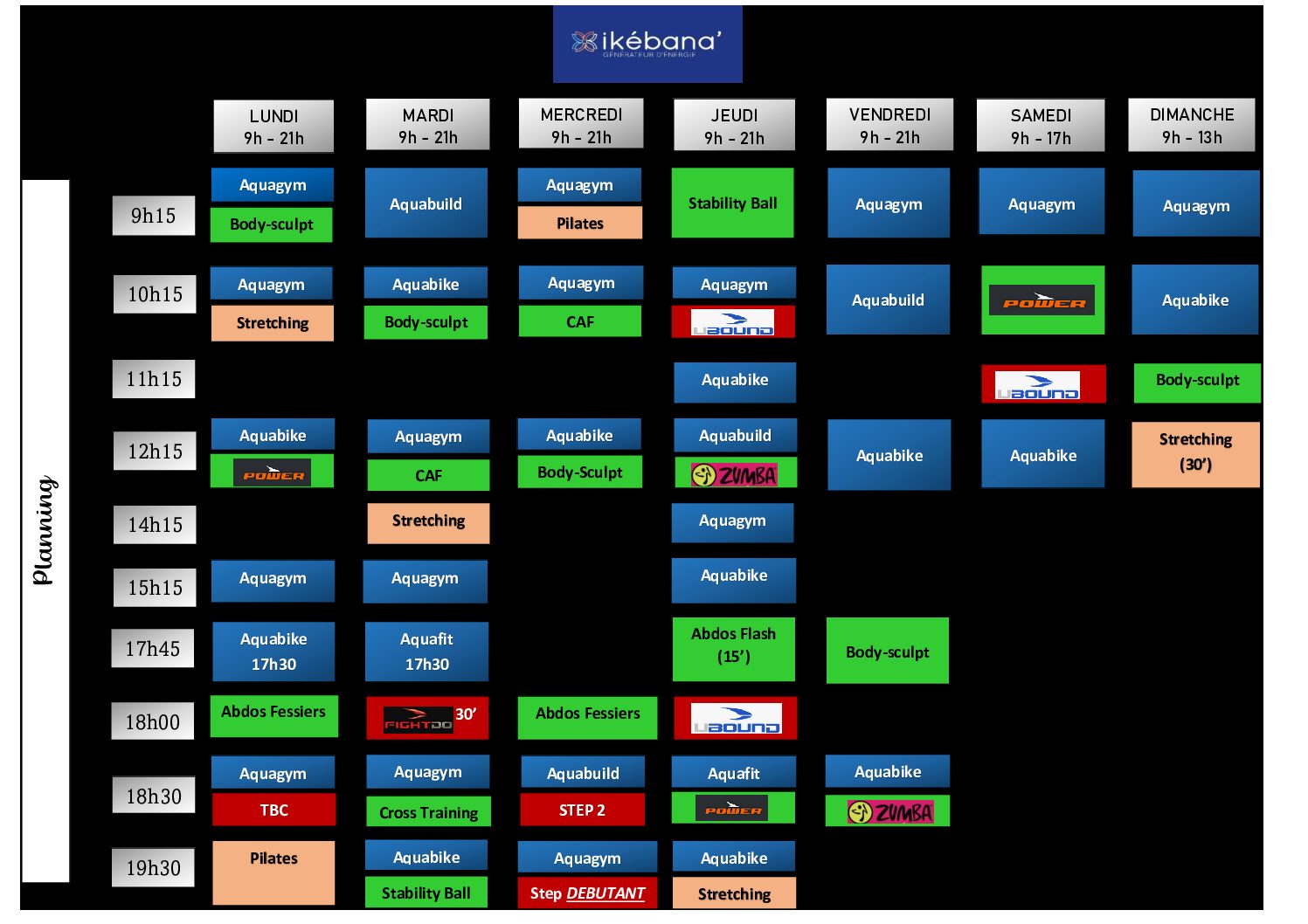 Planning ikébana